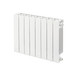 Trade Essentials Aluminium Designer White Horizontal Radiator H590mm X W980mm Trade Essentials Aluminium Designer White Horizontal Radiator H590mm X W980mm